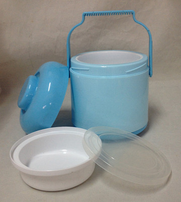 【保溫桶,塑料保溫桶,塑料純色保溫桶】價格,廠家,圖片,其他日用工具,臺州市路橋萬家宜塑業(yè)-